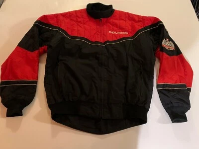 Vintage POLARIS SNOWMOBILE JACKET 1999 45 Years - Size S Small - NICE -FREE SHIP - Image 1 of 4