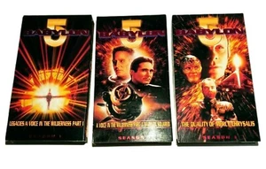 Babylon VHS Tape Set 5 Season 1 Epsilon Chronicles Volumes 1.10, 1.11, 1.12 3 - Picture 1 of 12