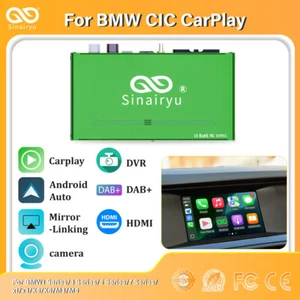 Wireless CarPlay Android Auto HDMI Kit For BMW 1 3 5 6 7 Series X1 X3 X5 CIC - Picture 1 of 21
