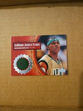 2003 Upper Deck Hardcourt LeBron James ROOKIE Game Used GU Floor #LB2