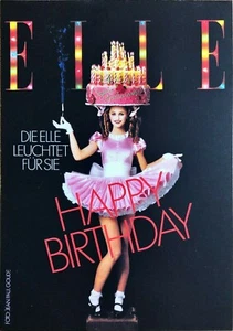 # 3.729 - Die Elle leuchtet für Sie Happy Birthday Verlag - Edgarkarte Edgarcard - Picture 1 of 2