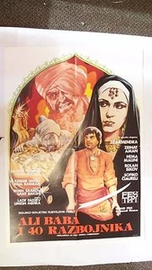 Ali Baba And The 40 Robbers Original Yugoslavian Movie Poster - Picture 1 of 1