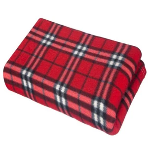 Soft Flannel Fleece Sofa Bed Blanket Throw Checked Design Large Warm 150 x 200CM - Picture 1 of 14