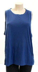 Calvin Klein Blue Sleeveless Athletic Shirt Tank Women's NWT - Picture 1 of 4