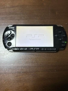 Sony PSP-3000 Black Console Tested Working PlayStation Portable Japan - Picture 1 of 15