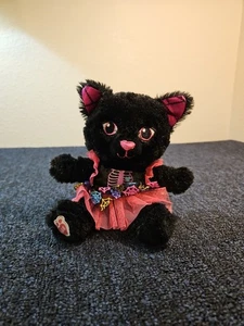 Build A Bear Buddies Night Magic Kitty Cat Smallfry Halloween 8" Plush w/ Dress - Picture 1 of 9