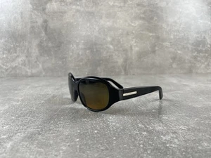 Occhiali da sole Prada neri lenti ovali verdi made in Italy donna vintage anni 00 - Foto 1 di 12