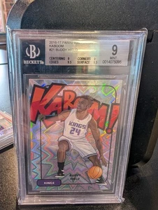 2016-17 Panini Excalibur Buddy Hield Kaboom Beckett 9 BGS - Picture 1 of 2