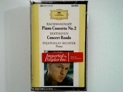 Sviatoslav Richter Rachmaninoff Beethoven Concerto Cassette West Germany New - Image 1 of 2