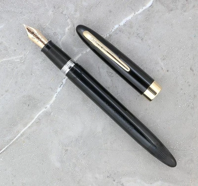 Pluma Estilográfica Sheaffer Admiral Snorkel 1954, Restaurada Foto 1 de 4