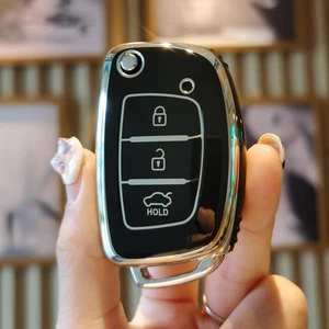 2pcs car key fob shell cover case for Hyundai Elantra ix35 Mistra LA FESTA ix25 - Picture 1 of 3