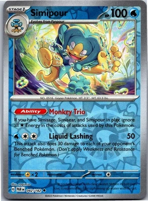 Simipour 042/182 - SV04: Paradox Rift Reverse Holo - Image 1 of 2