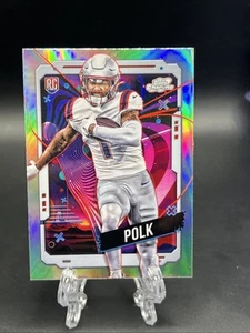 2024 Topps Cosmic Chrome Ja’lynn Polk Rookie RC Refractor #163 New England - Picture 1 of 2