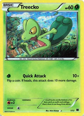 Treecko 6/160 - HOLO - XY - Primal Clash - LP - Image 1 of 2