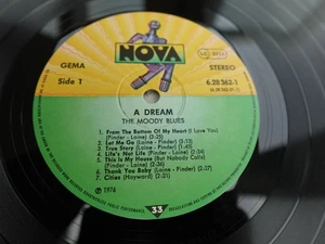 The Moody Blues THE DREAM 1976 German Only Double LP NOVA PLAYS MINT MINUS HEAR - Picture 1 of 24