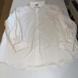 Polo Ralph Lauren Black Label Weiß Leinen Langarm Button Down Hemd 4xl - Bild 1 von 10