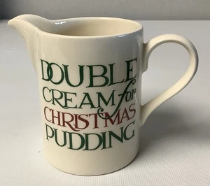 Emma Bridgewater Christmas Double Cream Jug - Toast & Marmalade Range - Picture 1 of 6