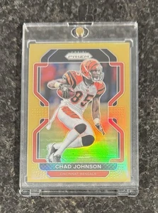 2021 Panini Prizm Chad Johnson Bengals NFL Gold Prizm #/10! - Picture 1 of 2