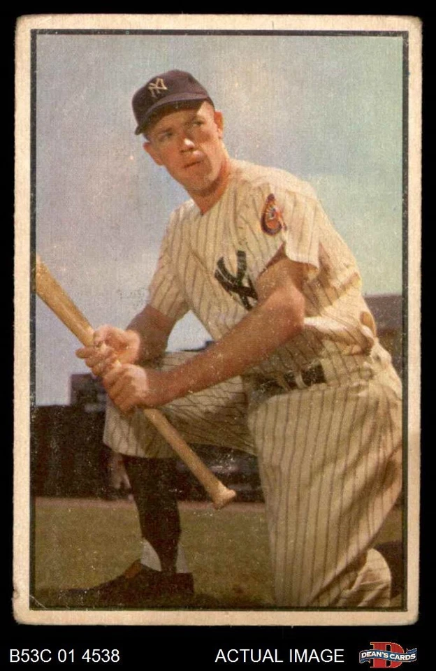 1953 Bowman #63 Gil McDougald Yankees 1.5 - FAIR - Image 1 of 1