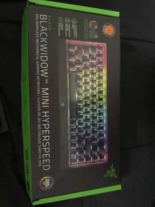 Razer BlackWidow V4 Mini HyperSpeed 65% Wireless Keyboard Hot Swappable Orange - Picture 1 of 5