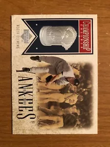 2001 Upper Deck Championship Caliber Roger Clemens New York Yankees - Picture 1 of 1