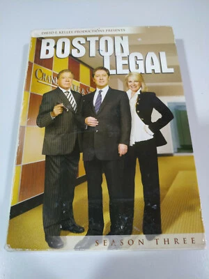 Boston Legal Season Three 3 Complete - 7 X DVD English Region 1 - Image 1 of 4