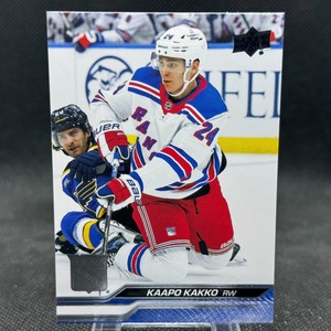 2023-24 Upper Deck Series 1 Kaapo Kakko Base New York Rangers #123