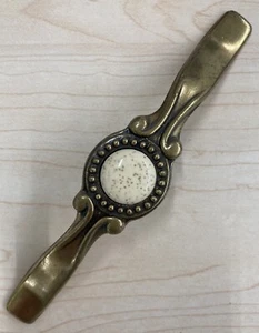 LIBERTY 4-1/2" Brushed Satin Nickel Half Round Foot Cabinet Pull P50161C-ABM-C5 - Picture 1 of 2