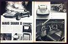 1965 Chevrolet Corvette Mako Shark II Coupe 2-page Photos Review Article