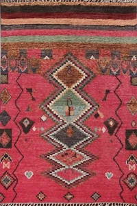 Tribal Geometric Moroccan Berber Oriental Area Rug Hand-knotted Plush Wool 8x11 - Picture 1 of 12