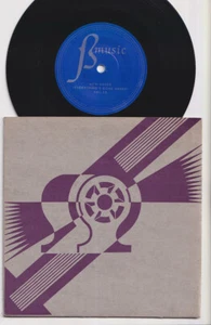 NEW ORDER * Procession * 1981 UK 7" 45 * PURPLE Picture Sleeve * JOY DIVISION * - Imagen 1 de 2