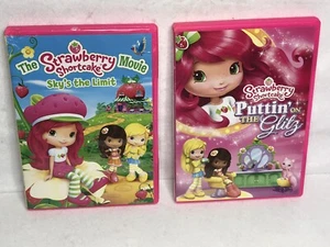 Strawberry Shortcake DVD Lot ~ Sky's the Limit-Puttin' On The Glitz Untested - Picture 1 of 10