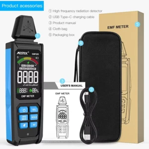 EMF Messgerät Hochfrequenz 30Mhz ~ 8Ghz Elektromagnetisches Feld Strahlung Detektor Thr - Bild 1 von 13