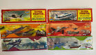 Lot Of 6 Super Fighter Flying Gliders Buildable Jets