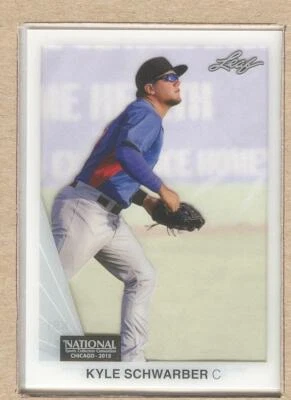 Kyle Schwarber KS1 2015 Leaf National Convention '90 folha acetato - Imagem 1 de 2