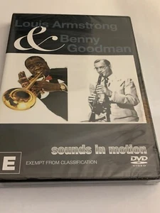 Louis Armstrong & Benny Goodman - Sounds in Motion - DVD - Brand New *SEALED* - Picture 1 of 2