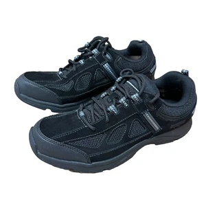 Rockport Men's Rock Cove Walking Sneaker - Size 10 In Black Suede - Picture 1 of 7