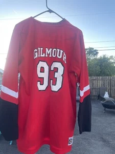 Vtg Dough Gilmour Jersey Mighty Mac Sports Red #93 Sz Medium-Large RARE - Picture 1 of 3