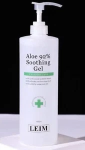 Gel calmante coreano LEIM aloe 92% 1000 ml #usau - Imagen 1 de 1