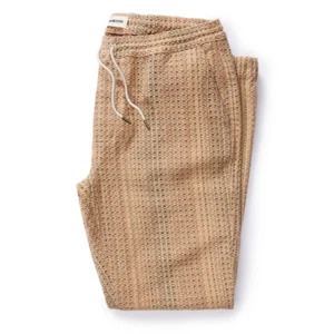 Taylor Stitch - The Apres Pant in Baja Stripe Mens Sz LARGE NWT msrp $118 - Picture 1 of 11