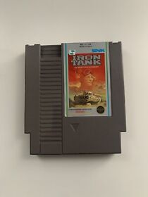 Cartucho Iron Tank (Nintendo Entertainment System NES, 1988) solo probado
