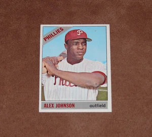 1966 Topps #104 Alex Johnson Philadelphia Phillies -EX-Nr Mt -Ungraded - Picture 1 of 3