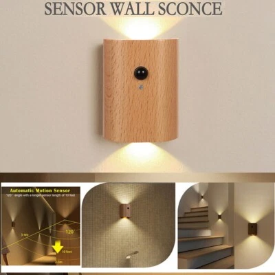 LED Unterbauleuchte mit Bewegungsmelder Akku Schrank USB Wiederaufladbare KG - Bild 1 von 4