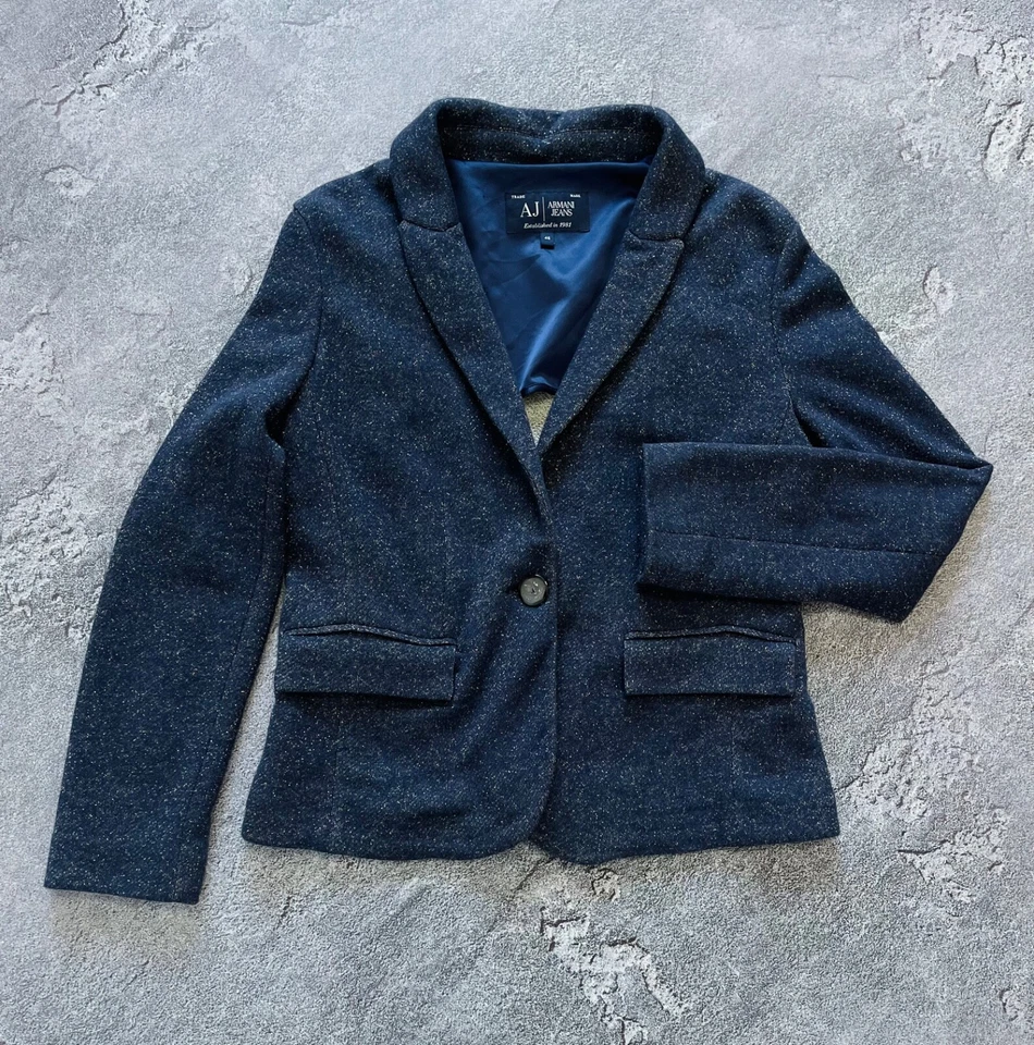 Blazer para mujer Armani Jeans Archive talla 46 Foto 1 de 4