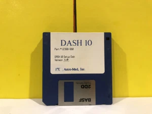 Astro-Med 12398-980 Dash 10 Setup Disk Version 1.0 Floppy Disk Software - Picture 1 of 1
