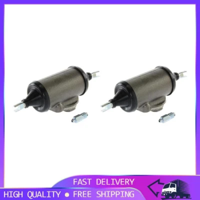 Piezas centradas del cilindro de la rueda de freno del tambor trasero 2 piezas para Ford C700 1980-1983 _PG Foto 1 de 4