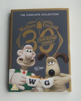Wallace & Gromit - The Complete Collection - NEW Region 2 DVD Aardman Animation - Image 1 of 4