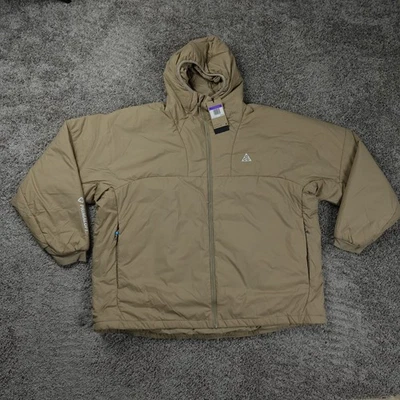 Nike ACG Rope De Dope Beige Full Zip Jacket Insulated DV0363-247 Men's Size 3XL - Image 1 of 4
