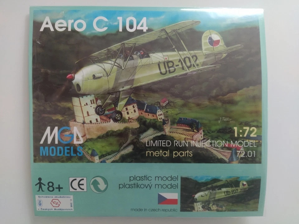 Aero C 104 Bücker Bu 131,1:72,-MGD models(SPEDIZIONE TRACCIATA) - Immagine 1 di 2