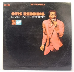 Otis Redding Live in Europe LP 1967 [Volt S 416] - Picture 1 of 6